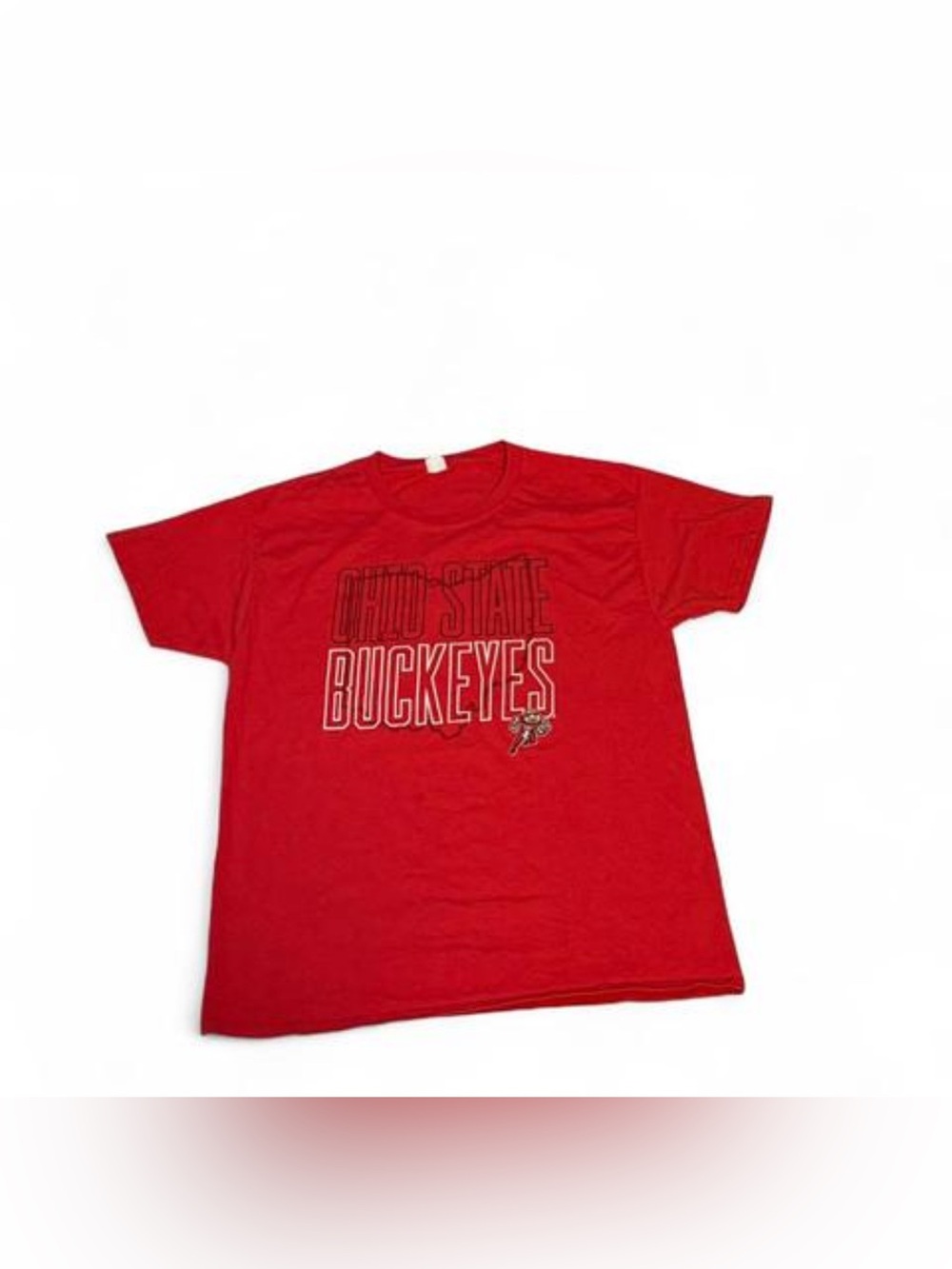 Ohio State Buckeyes Red Graphic Tee